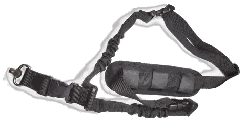 Single Point Padded Bungee Sling with Swivel