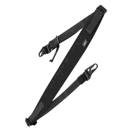 Quick Adjustable Padded Two Point Sling with HK Style Hook, image 3