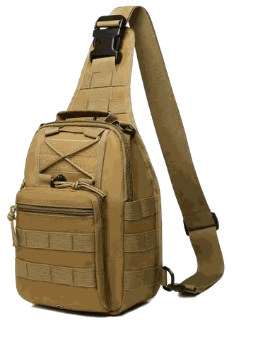 Tactical Single Shoulder Strap Chest Bag, image 2