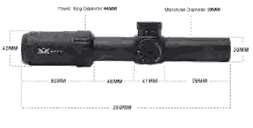 Redwin Torero 1-6x24 IR Riflescope, image 2