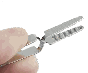 Carson Fish 'n Grip OD-88 Lighted Magnifier Tweezer, image 2