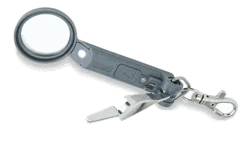 Carson Fish 'n Grip OD-88 Lighted Magnifier Tweezer