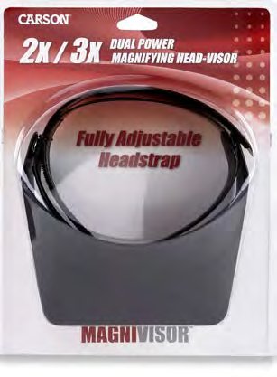 Carson MagniVisor VM-23 Head-Worn Magnifier, image 2