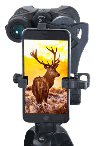 Carson HookUpz IB-700 Universal Fit Smartphone Binocular Adapter, image 2