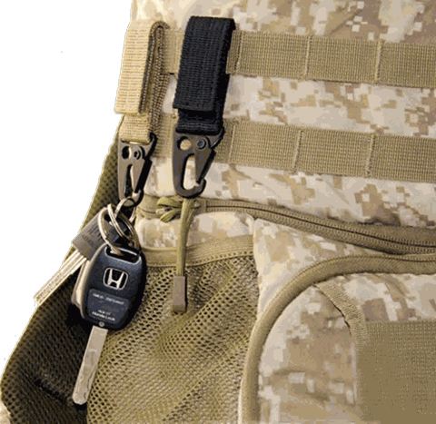 Nylon Ribbon Webbing Eagle Beak Buckle, image 3