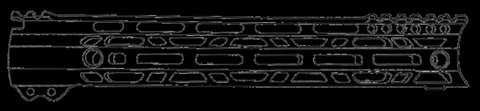 G03 S-Slim Super Slim M-Lok Handguard, image 3