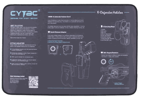Cytac Gun Cleaning Tool Mat