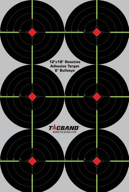 Tacband 12x18 in Reactive Adhesive Targets