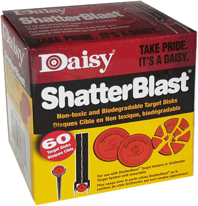 Daisy ShatterBlast Clay Targets and Target Holders, image 2