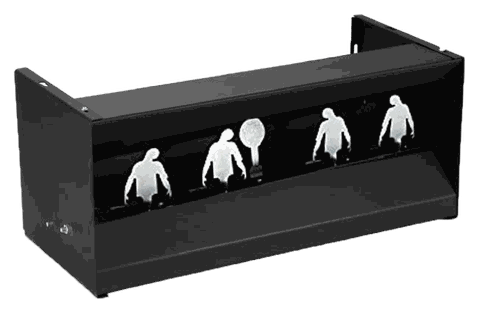 Magnetic Knockdown Zombie Pellet Trap x4