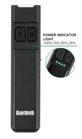 Rayrivr Indica FE07G Pocket Flashlight with Laser Point