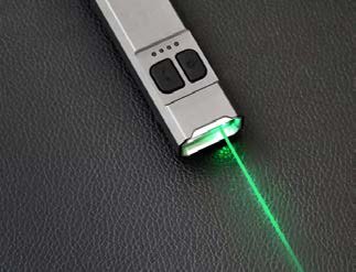 Rayrivr Indica FE07G Pocket Flashlight with Laser Point, image 2