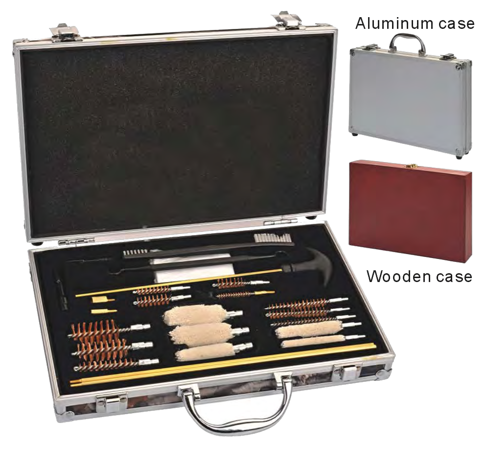 Rotchi Universal Gun Cleaning Kit in Aluminum Case