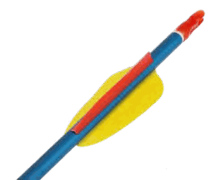 30 in Aluminium Arrows 3 Pack, image 2