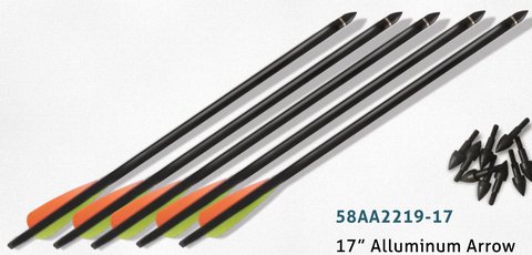 Jandao 17 in Aluminium Arrows 10 Pack, image 2