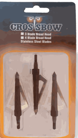 3 Bladed Broadhead Arrow Head, image 2