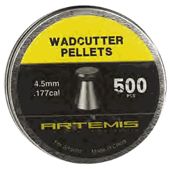 Artemis Wadcutter Pellets 4.5 mm
