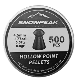 Snowpeak Hollow Point Pellets 4.5 mm