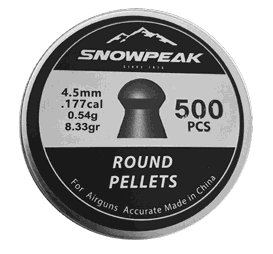 Snowpeak Round Pellets 4.5 mm