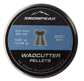 Snowpeak Wadcutter Pellets 5.5 mm