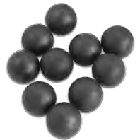 Rubber Balls 0.68 Cal