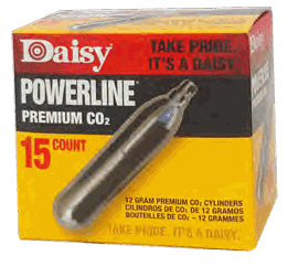 Daisy Powerline Premium CO2 Cylinders 12g, image 3