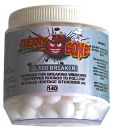 Cherry Bomb Glass Breakers .68 Cal Solid Defense Jar