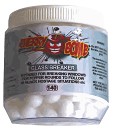 Cherry Bomb Glass Breakers .68 Cal Solid Defense Jar