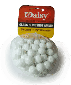 Daisy Glass Slingshot Ammo 1/2 in