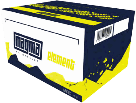 Magma Element Paintballs