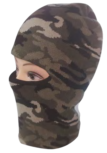 Cotton Camo Balaclava