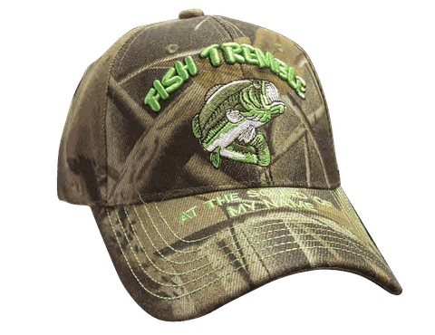 Fish Tremble Autumn Camo Cap