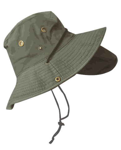 Fisherman Cotton Hat with Backflip