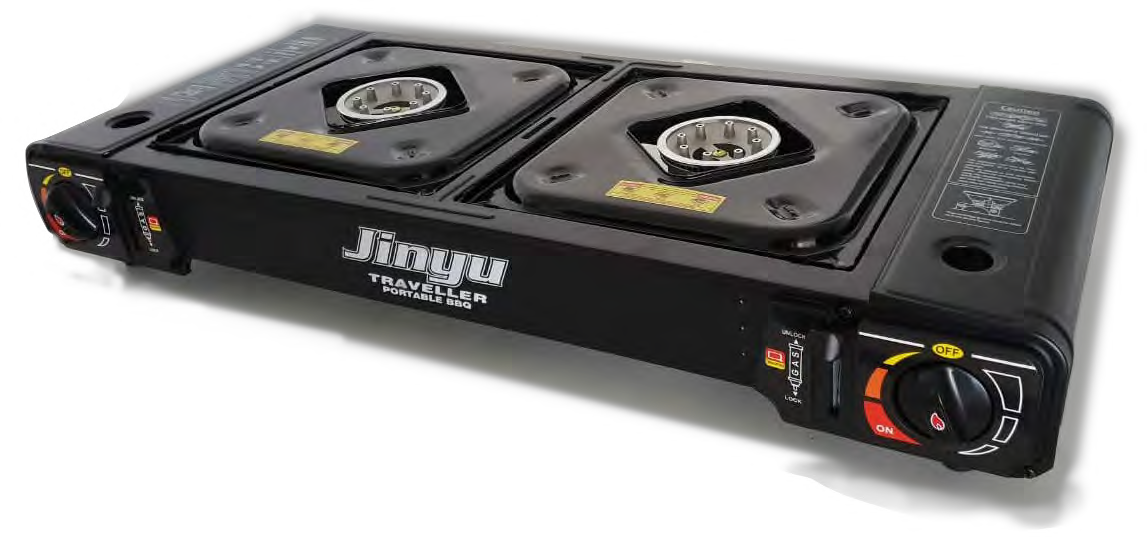 Gaskochere Devil Double Portable 2 Plate Gas Stove