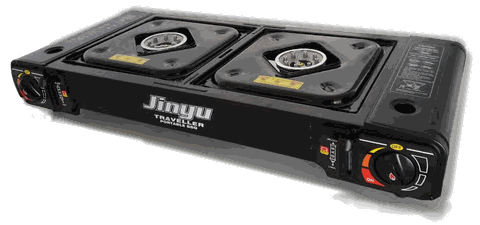 Gaskochere Devil Double Portable 2 Plate Gas Stove