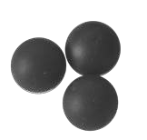 Black Rubber Balls