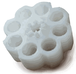 Daisy 6 Shot Rotary Clip 5 Pack, White