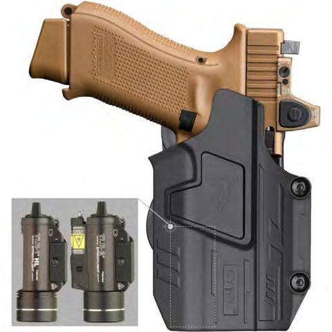 Mega-Fit Universal Light Bearing Holster, image 2