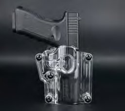 Cytac Universal Mega-Fit Transparent Holster With Belt Clip, image 2